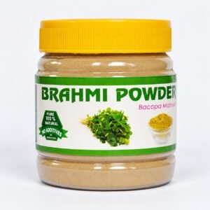 Authentic Brahmi Powder – 1 kg packaging on a neutral studio background