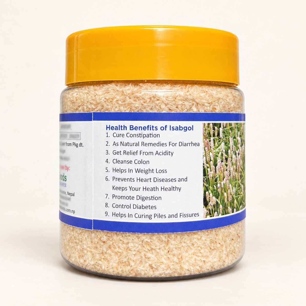 Isabgol ( Psyllium Husk ) – authentic packaging gallery view