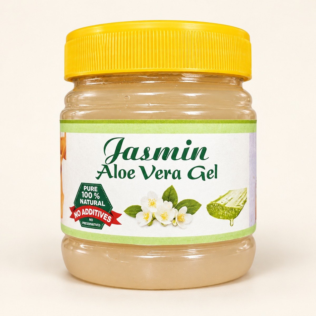 Jasmin Aloe Vera Gel jar