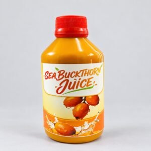 Sea Buckthorn Juice – authentic studio product photograph