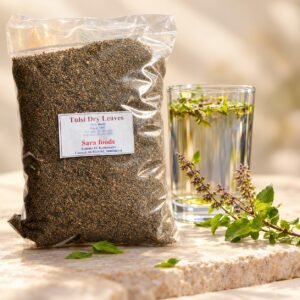 Tulsi Dry Leaves – 1 kg – authentic studio product photograph